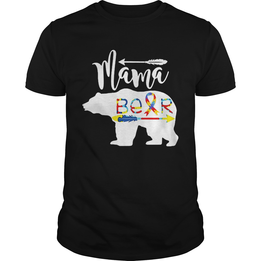 Mama Bear Autism Awareness shirt