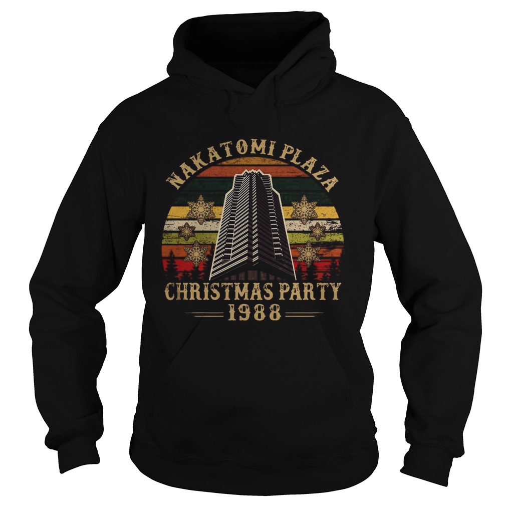 Nakatomi Plaza Chirtmast Party 1988 Vitage  Hoodie