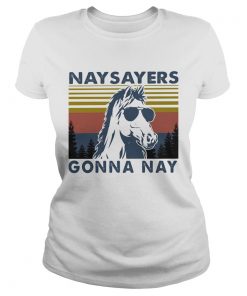 Nay Sayers Gonna Nay Horse Glasses Vintage Retro  Classic Ladies