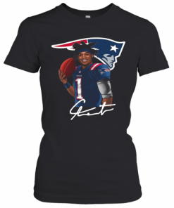 New England Patriots Cam Newton Signature T-Shirt Classic Women's T-shirt