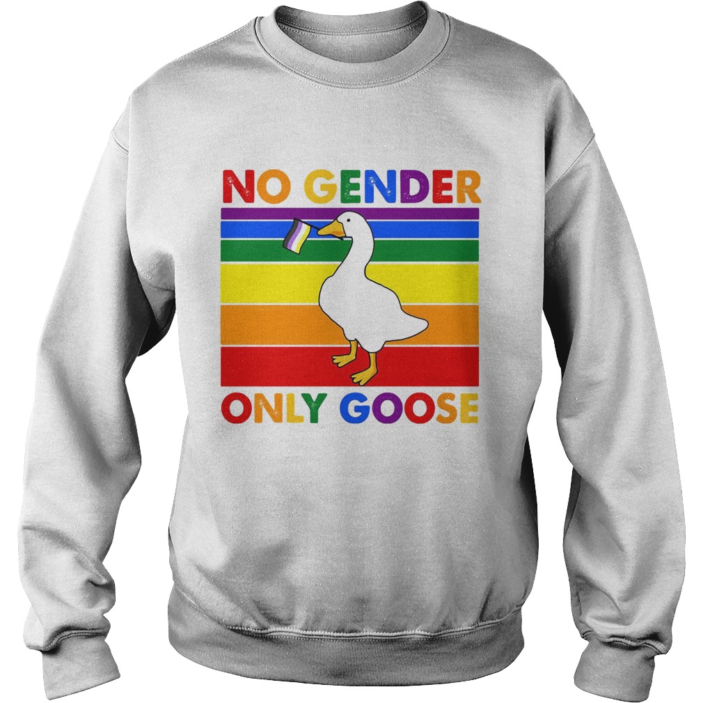 No Gender Only Goode Duck LGBT Sweatshirt