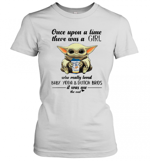 Once Upon A Time There Was A Girl Baby Yoda T-Shirt Classic Women's T-shirt