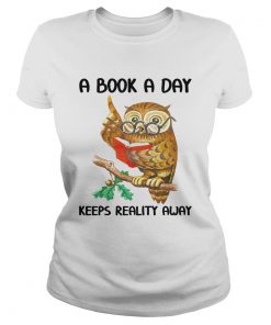 Owl A Book A Day Keeps Reality Away  Classic Ladies