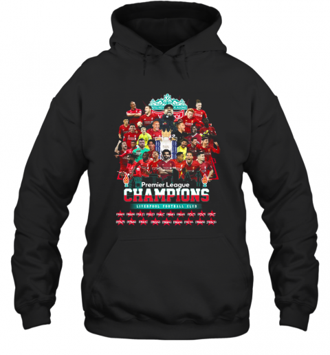 Premier League Champions Liverpool Football Club Stars T-Shirt Unisex Hoodie