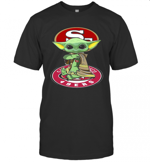 Star Wars Baby Yoda Tattoos San Francisco 49Ers T-Shirt