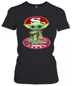 Star Wars Baby Yoda Tattoos San Francisco 49Ers T-Shirt Classic Women's T-shirt