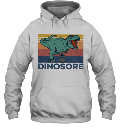 T Rex Dinosore Vintage Retro T-Shirt Unisex Hoodie