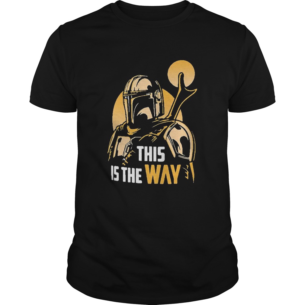 The Mandalorian This is the way shirt