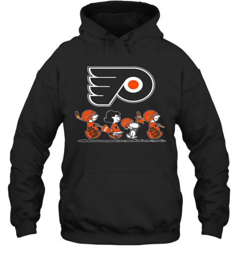 The Peanuts Philadelphia Flyers Hockey Logo T-Shirt Unisex Hoodie