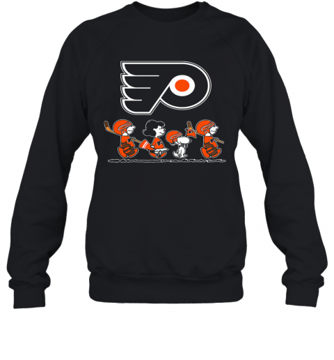 The Peanuts Philadelphia Flyers Hockey Logo T-Shirt Unisex Sweatshirt