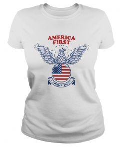 Trump Nazi Eagle America First 2020  Classic Ladies