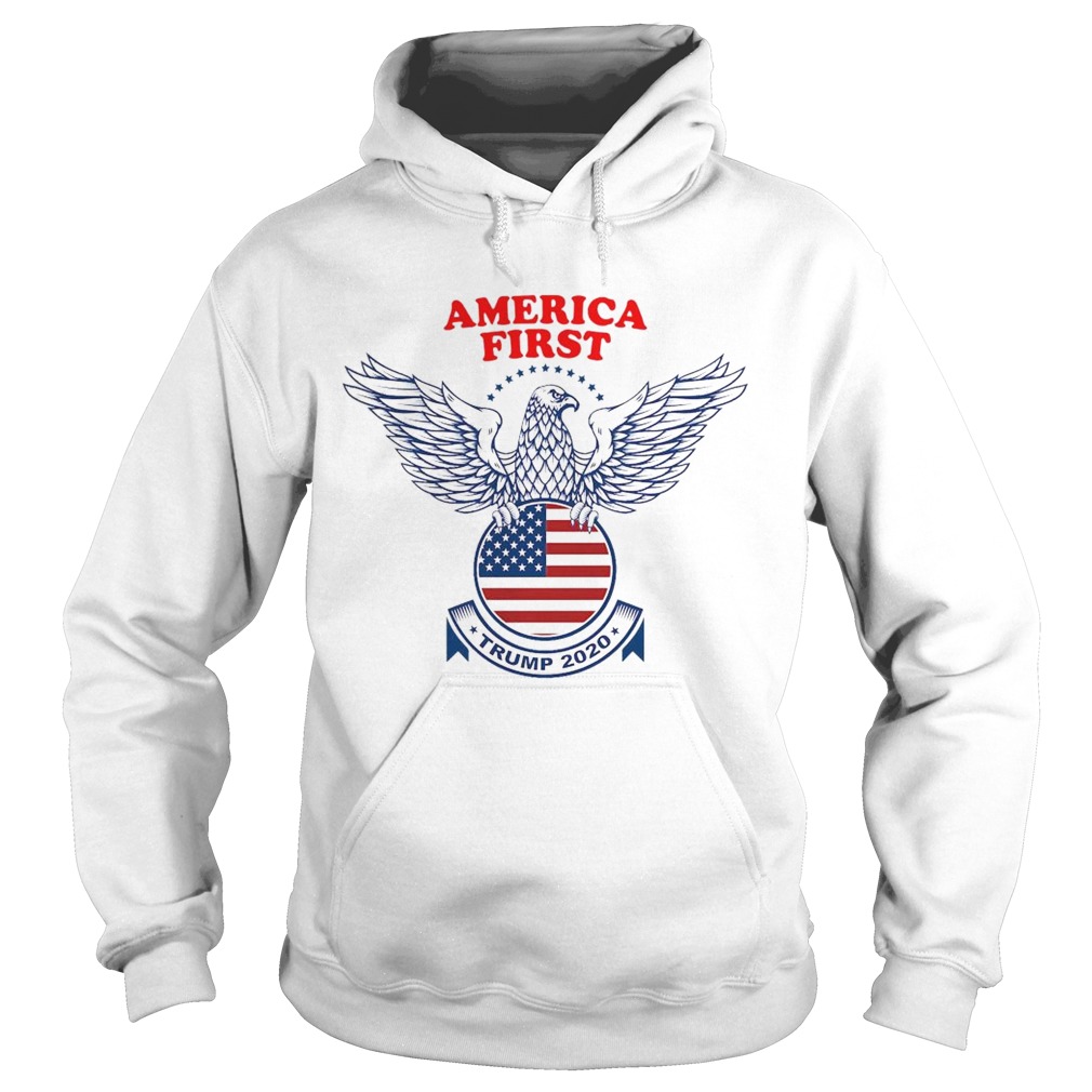 Trump Nazi Eagle America First 2020 Hoodie