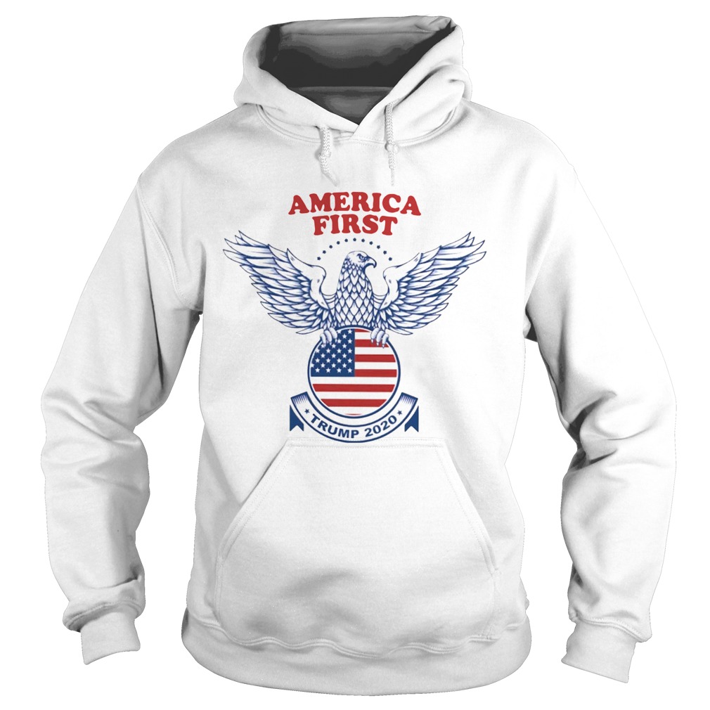 Trump Nazi Eagle America First 2020 Hoodie