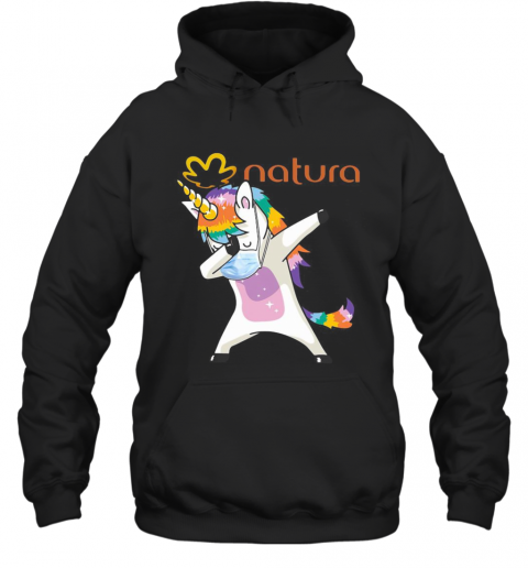 Unicorn Mask Natura Logo T-Shirt Unisex Hoodie