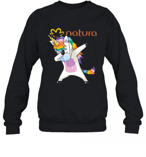 Unicorn Mask Natura Logo T-Shirt Unisex Sweatshirt