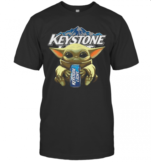 Yoda Baby Hugs Keystone Light T-Shirt