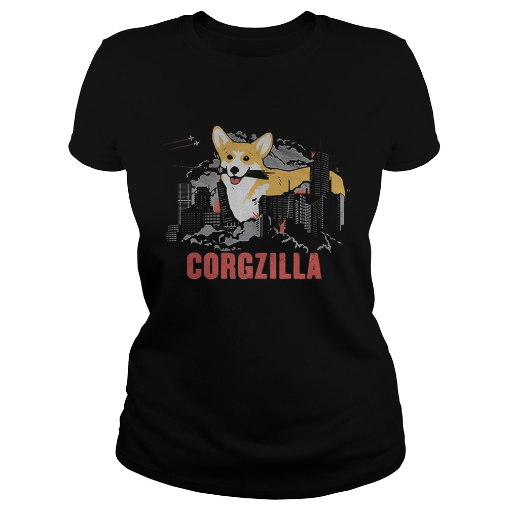 corgi corgzilla Classic Ladies