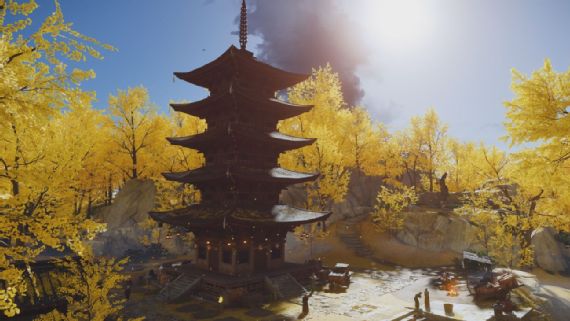 Ghost of Tsushima developer Sucker Punch built a more immersive experience by cutting out a mini map in favor of a "guiding wind" that shows you the way to your next objective.