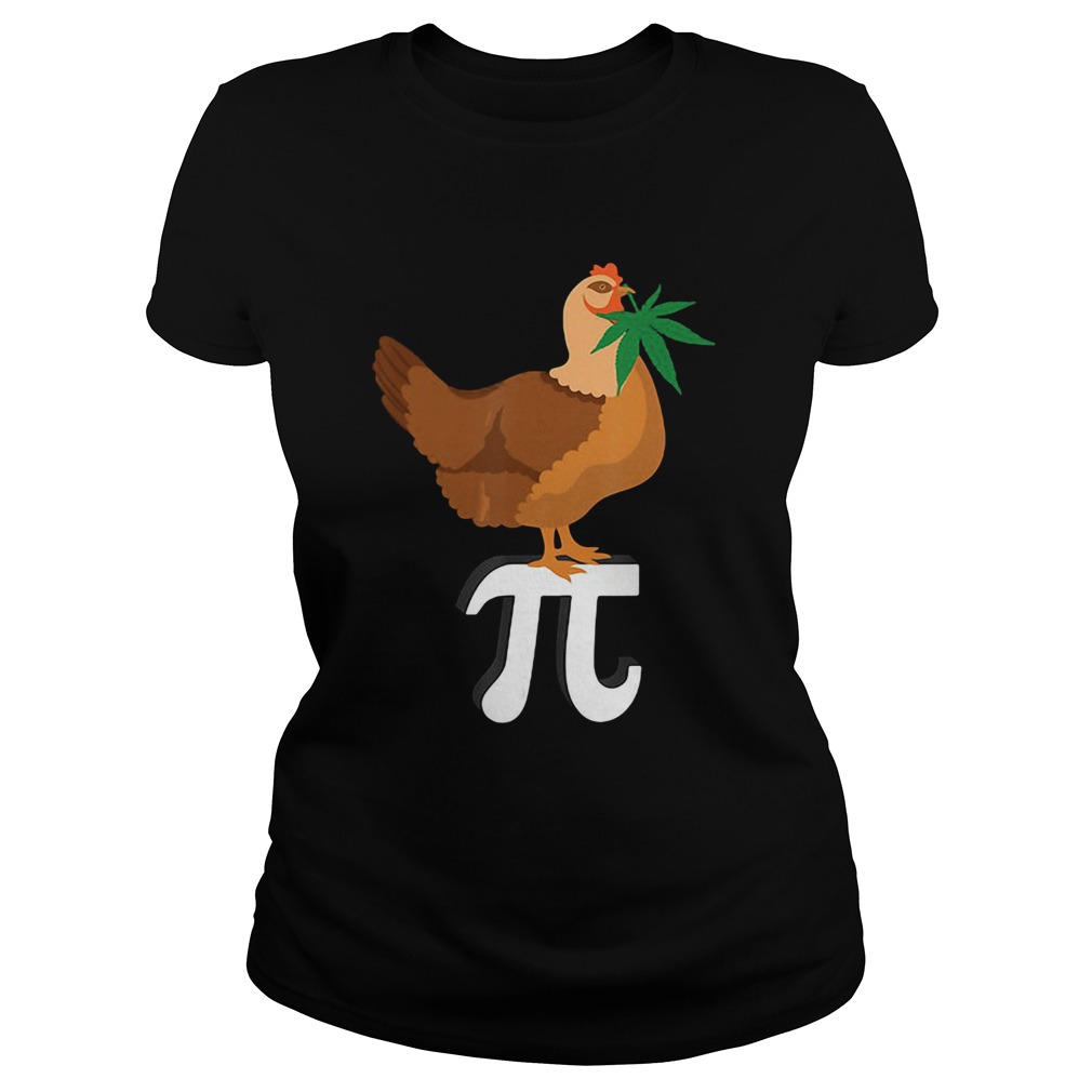 weed chicken pi Classic Ladies