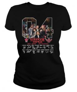 04 stranger things 2016 2020 04 seasons signatures shirt