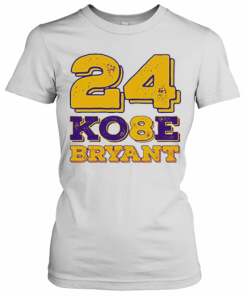 24 Kobe Bryant Los Angeles Lakers Basketball T-Shirt Classic Women's T-shirt