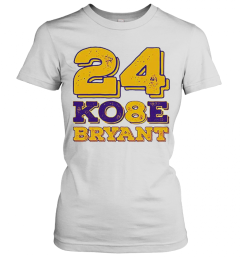 24 Kobe Bryant Los Angeles Lakers Basketball T-Shirt Classic Women's T-shirt