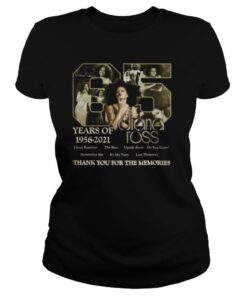 85 Years Of 1956 2020 Diana Ross Thank You For The Memories Signatures shirt