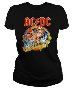 Acdc band are you ready satan shirt