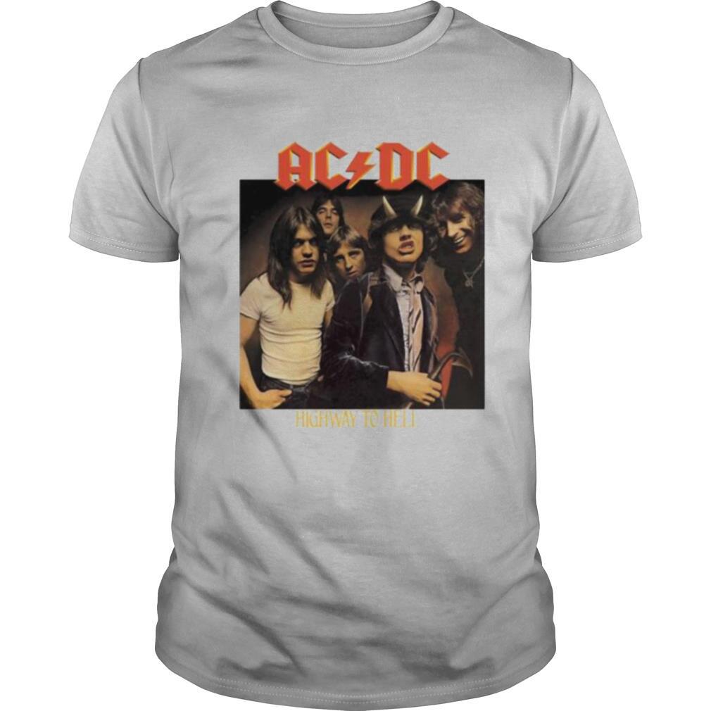 Acdc band members highway to hell shirt