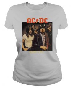 Acdc band members highway to hell shirt