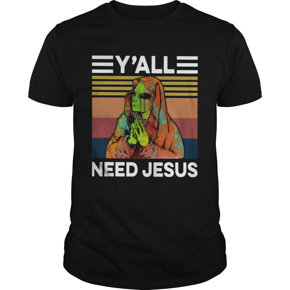 Alien Yall Need Jesus Vintage shirt