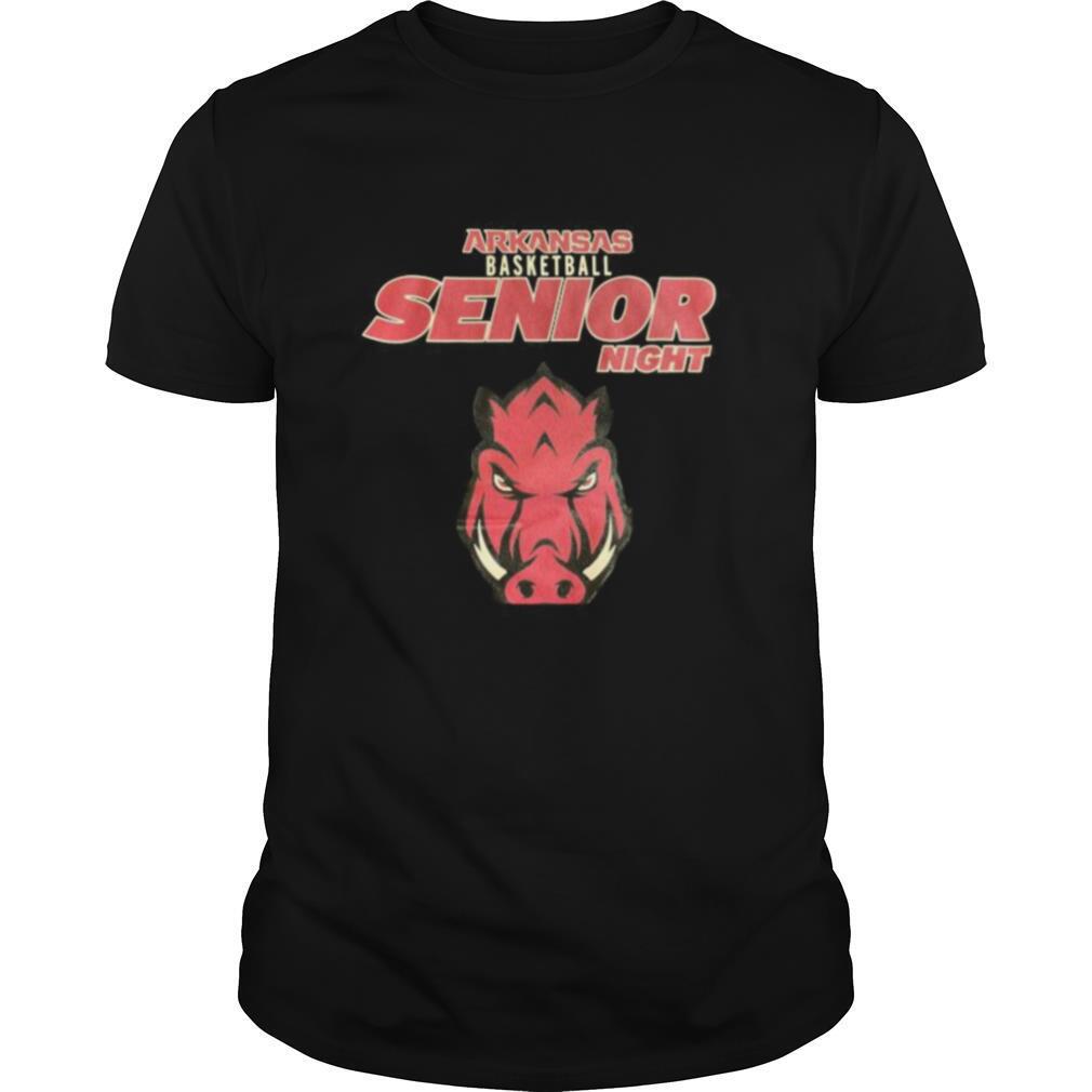 Arkansas razorback basketball senior night shirt