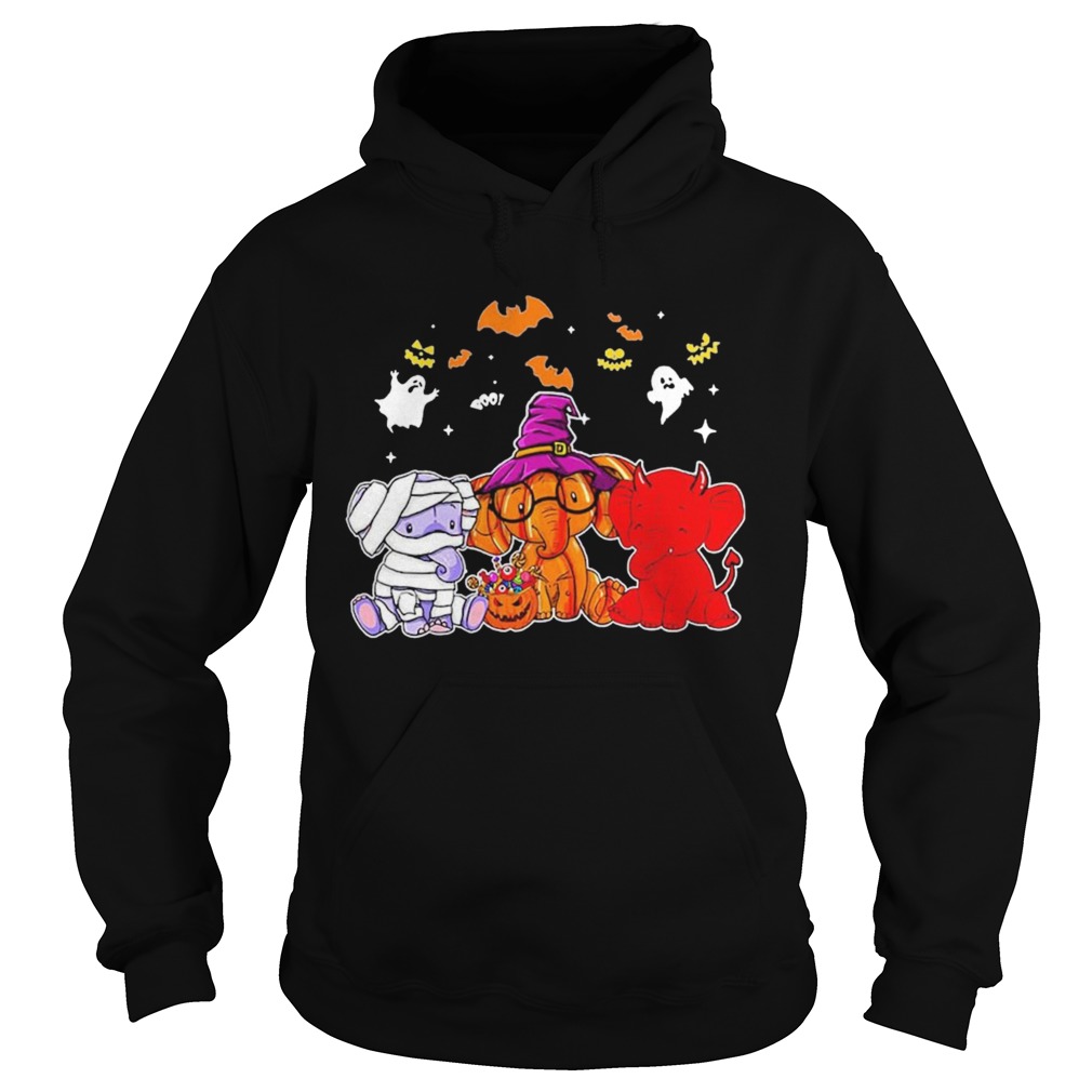 Awesome Elephant Ghost Halloween  Hoodie