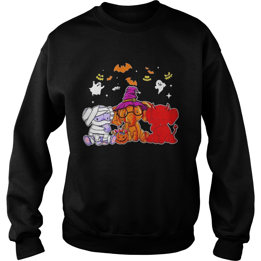 Awesome Elephant Ghost Halloween Sweatshirt