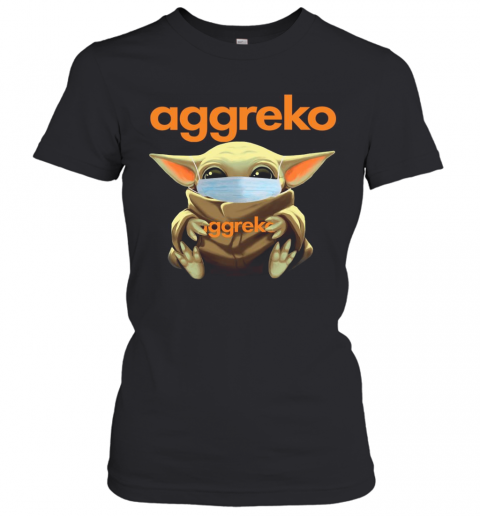 Baby Yoda Face Mask Hug Aggreko T-Shirt Classic Women's T-shirt