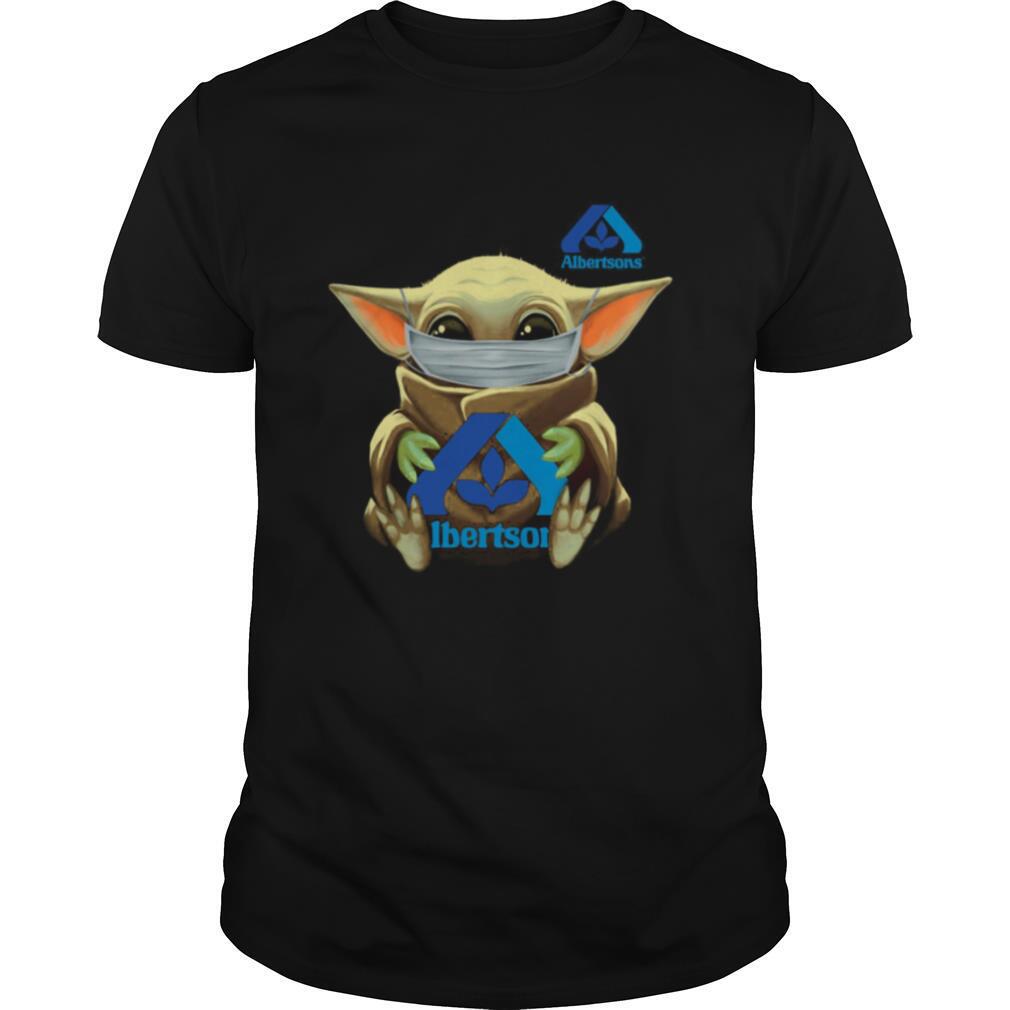 Baby Yoda Face Mask Hug Albertsons shirt