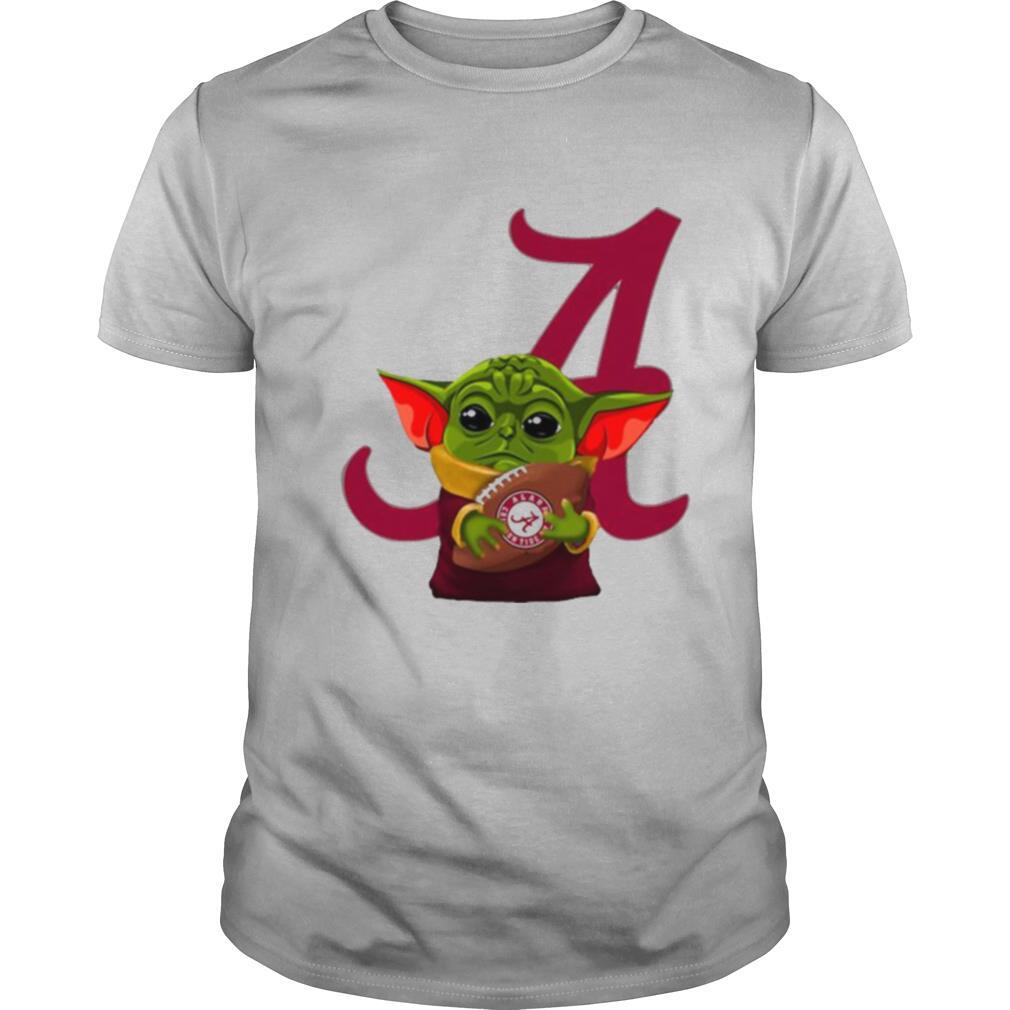 Baby Yoda Hug Atlanta Braves Football