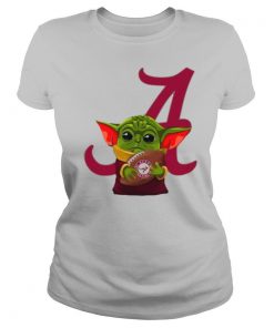 Baby Yoda Hug Atlanta Braves Football