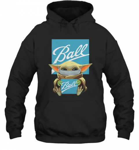 Baby Yoda Hug Ball Corporation T-Shirt Unisex Hoodie