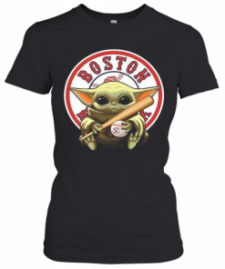 Baby Yoda Hug Boston Red Sox Baseball T-Shirt Classic Women's T-shirt