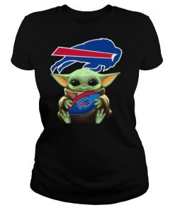 Baby Yoda Hug Buffalo Bills Football