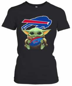 Baby Yoda Hug Buffalo Bills Football T-Shirt Classic Women's T-shirt