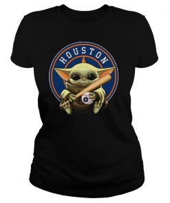 Baby Yoda Hug Houston Astros Baseball