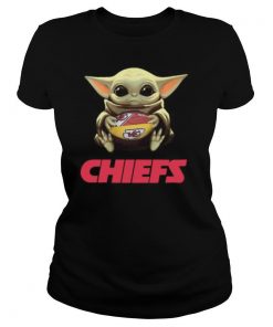 Baby Yoda Hug Kansas City Chiefs Football