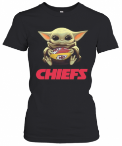 Baby Yoda Hug Kansas City Chiefs Football T-Shirt Classic Women's T-shirt