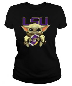 Baby Yoda Hug Lsu Tigers Football