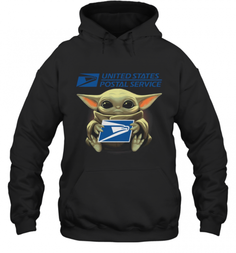 Baby Yoda Hug United States Postal Service It'S Dangerous To Go Alone Take This T-Shirt Unisex Hoodie