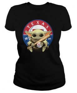 Baby Yoda Texas Rangers Baseball