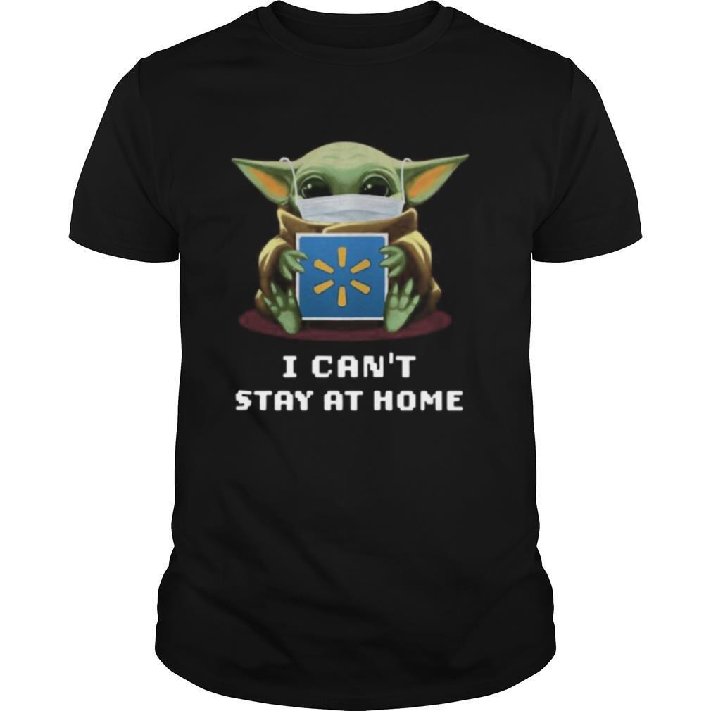 Baby yoda mask hug walmart i can’t stay at home shirt