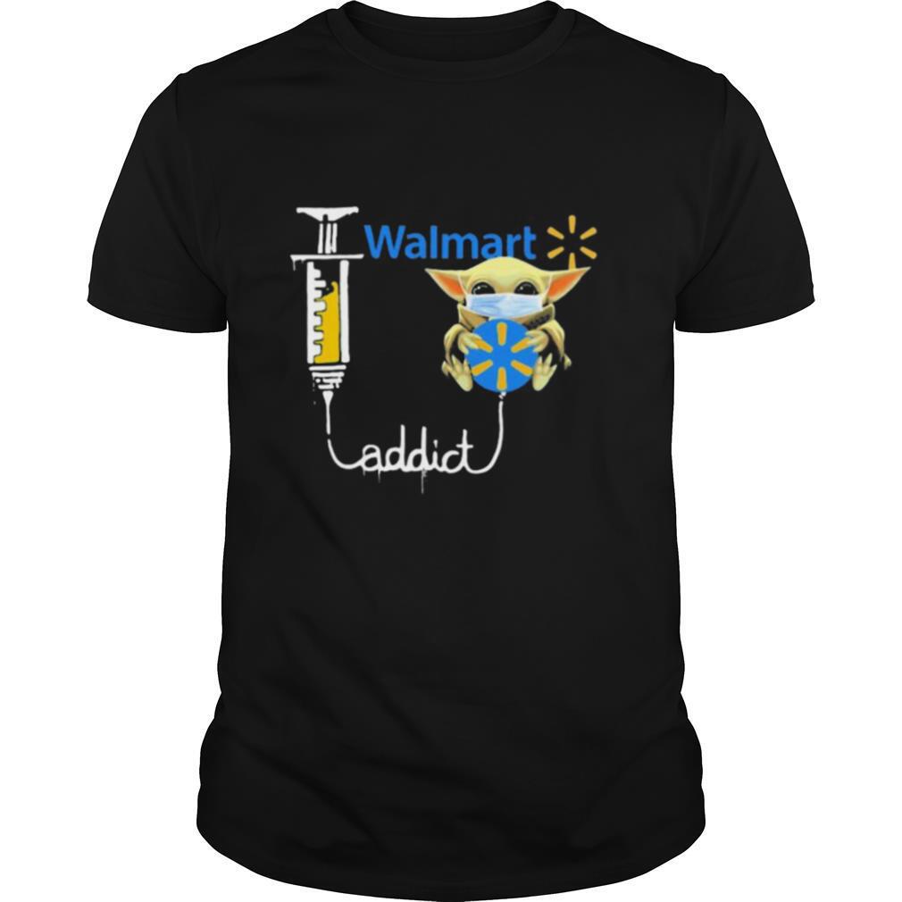 Baby yoda mask walmart addict shirt